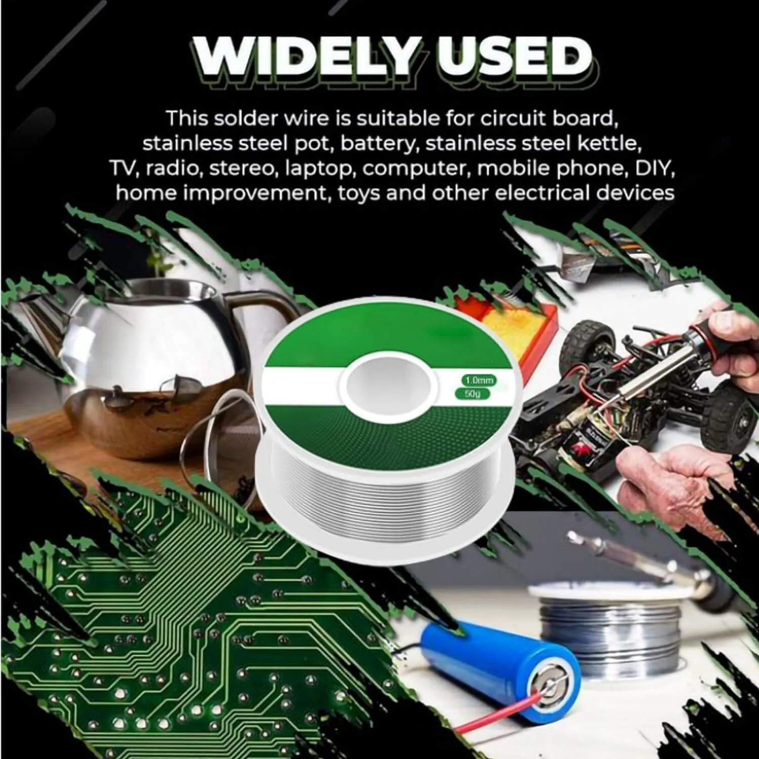 Universal Lighter Stainless Steel Solder Wire Easy Melt Low Temperature Aluminum Copper Iron Metal Welding Wires Soldering Rods