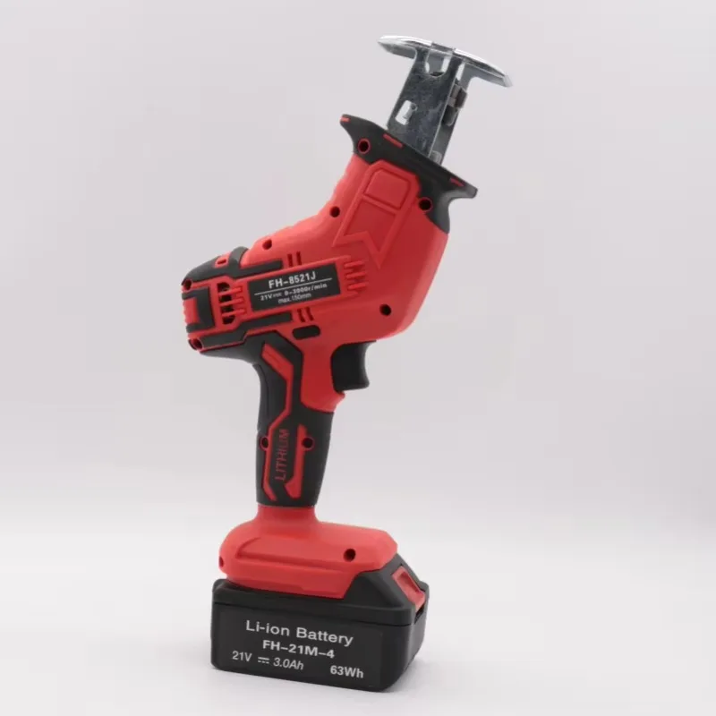 

Cordless Electric Lithium Power Tool Portable and Rechargeable Hand Reciprocating Saw Saber Saw