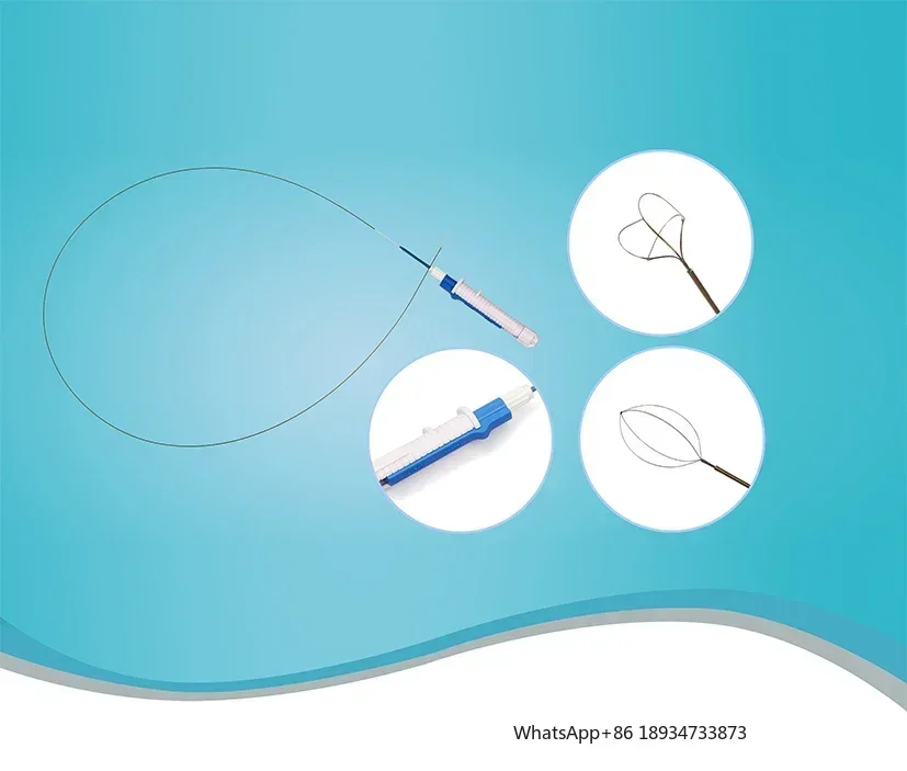 Urology Surgery Stone Basket Spiral Urology Stone Retrieval PCNL Basket, Nitinol Dormia Basket For Ureteroscopy And Lithotripsy