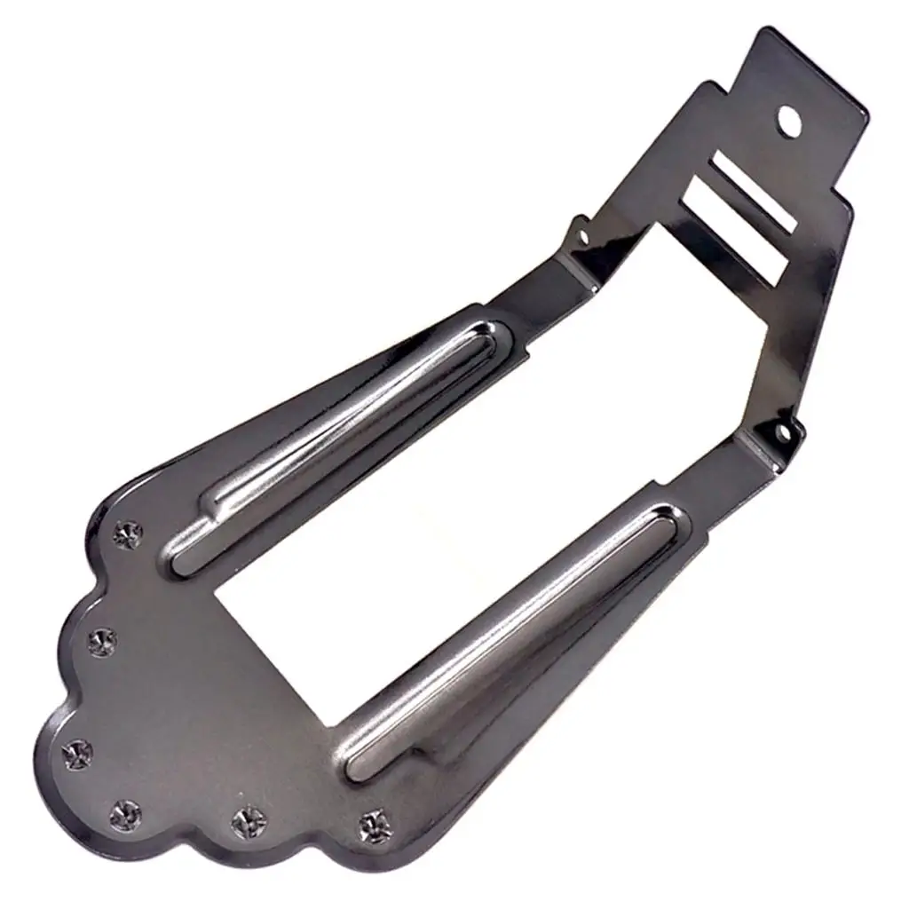 Puente de guitarra metálico estilo jazz, piezas de instrumentos musicales, accesorio de gran demanda para guitarra eléctrica y acústica