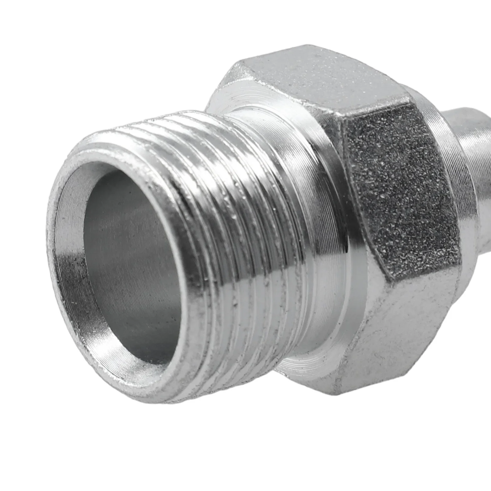 A03868 Hose Fitting Adapter Spare Yard Accessory Alloy For Lavor Quick Release Silver Tool Washer Wear-Resistant