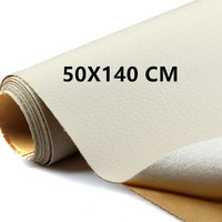 Thickened 50x140 cm self-adhesive PU leather cloth patch sofa repair sticker car seat leather sticker