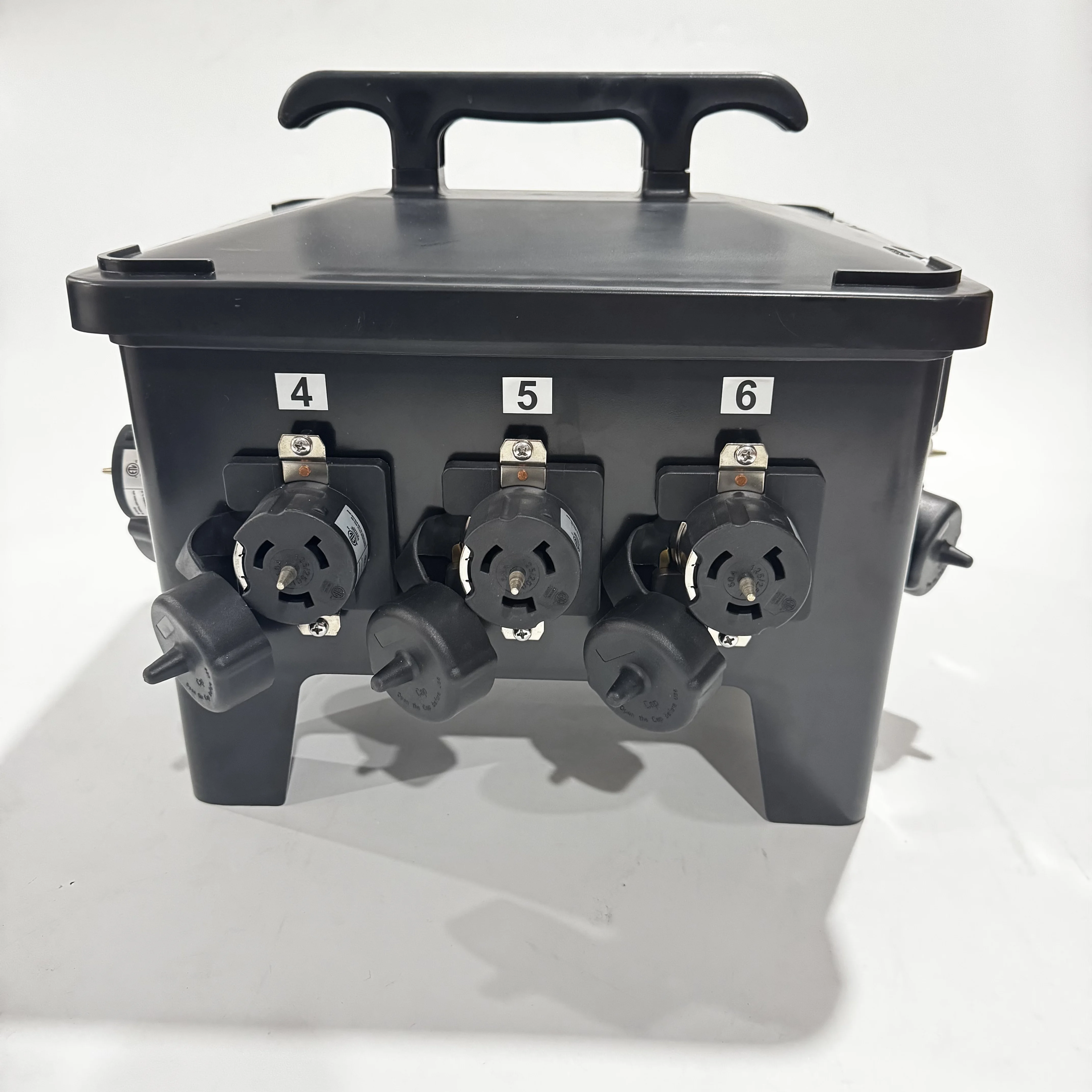 Scatola di distribuzione di alimentazione con presa Twist Lock monophasé da 220 V Camlock da 400 A a 50 A