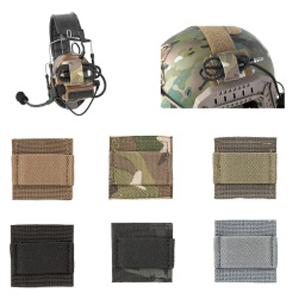 

TACTICAL Headphone Intercom Cable Take-Up Strap Tactical Equipment NVG Wire Harness for Helmet