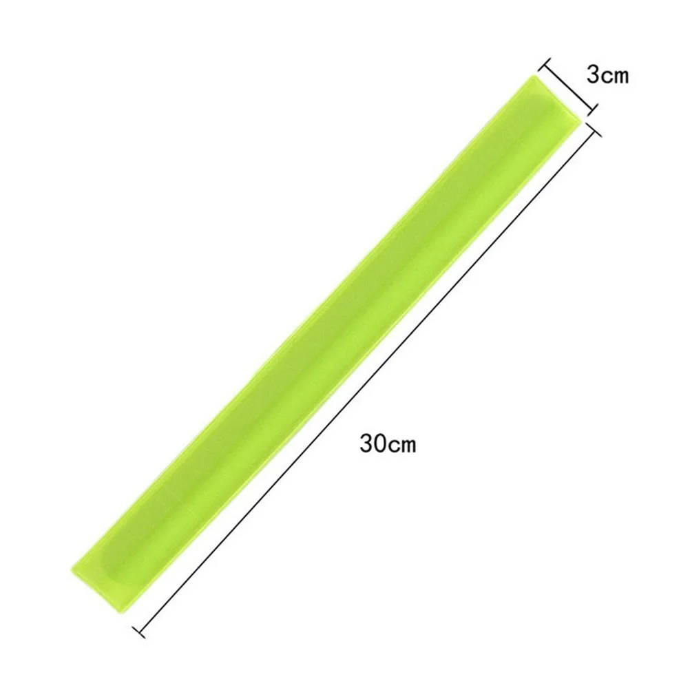 4Pcs Reflective Bracelets for Adults High Visibility Slap Wrist Bands Perfect for Dark Conditions Running Walking Concert