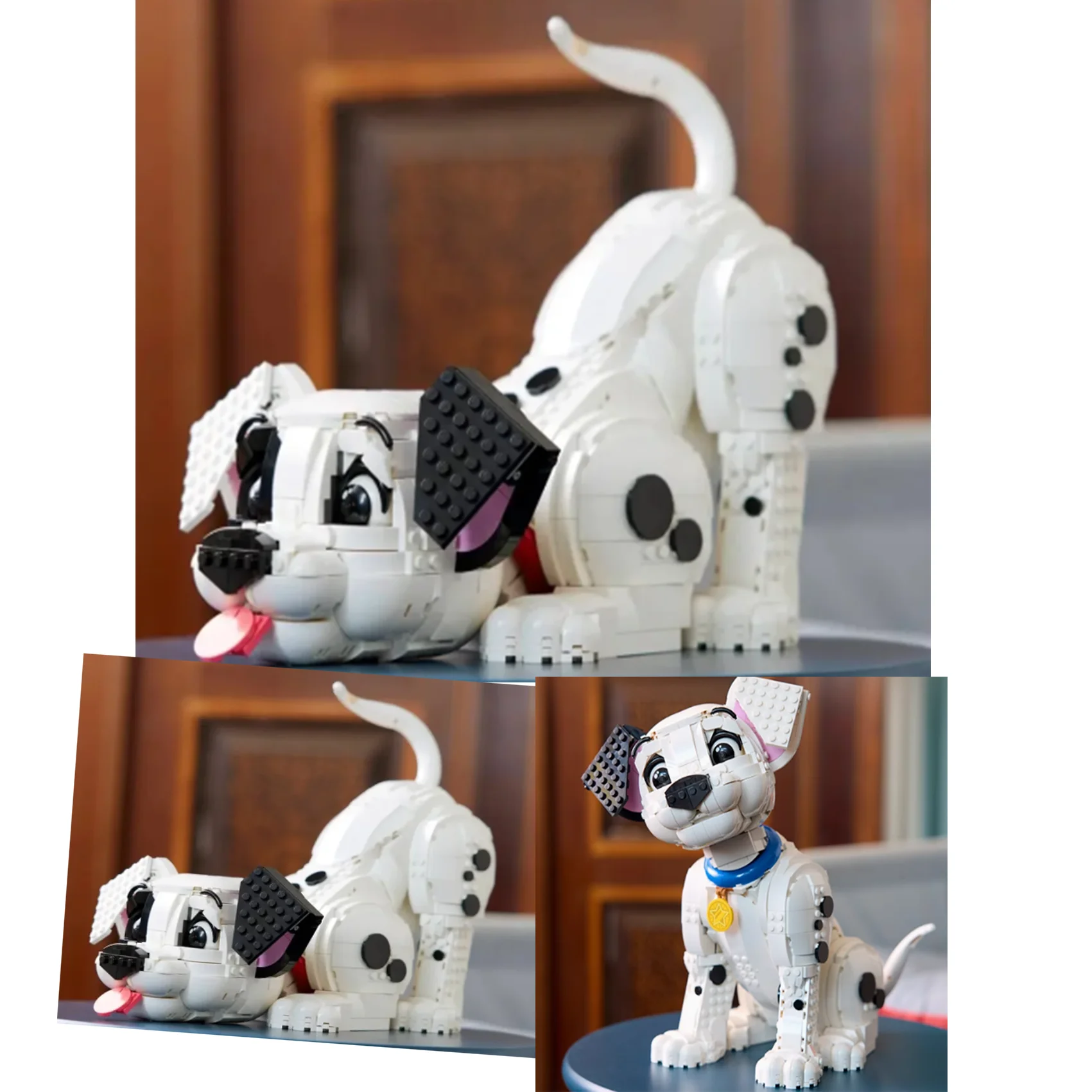

2025 New DIY Creative Assembly Educational Brain-Training Architectural Toys in Dog Design