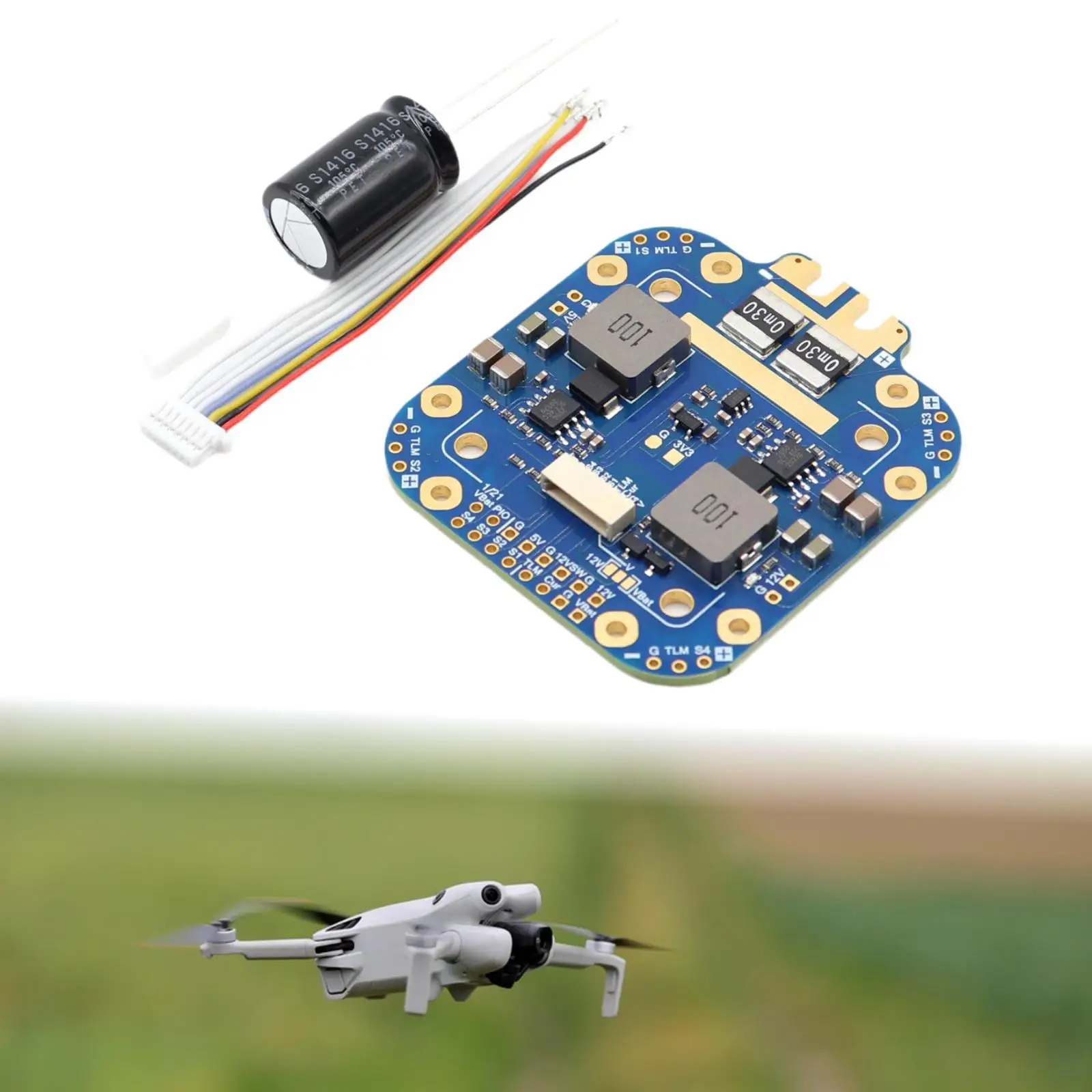 RC Pdb Board RC Controller Power Distribution Board Modification Professional Supplies Adults Portable Parts Accessory