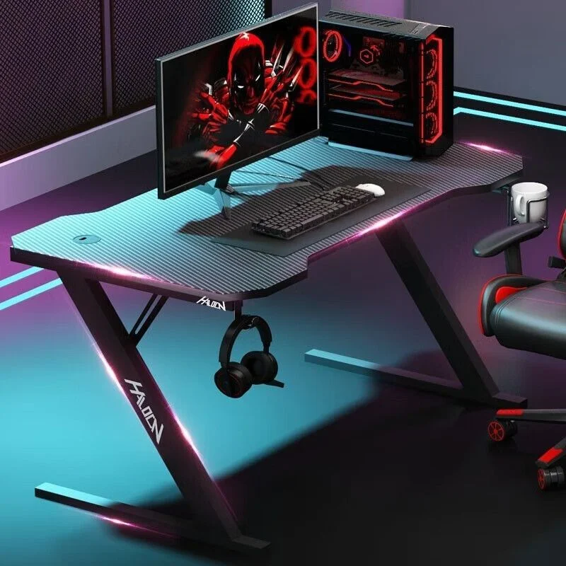 E-sports Table Desktop Computer Desk Home Bedroom Simple Gaming Table Online Celebrity Learning Tables Mesa Gamer Furniture ins