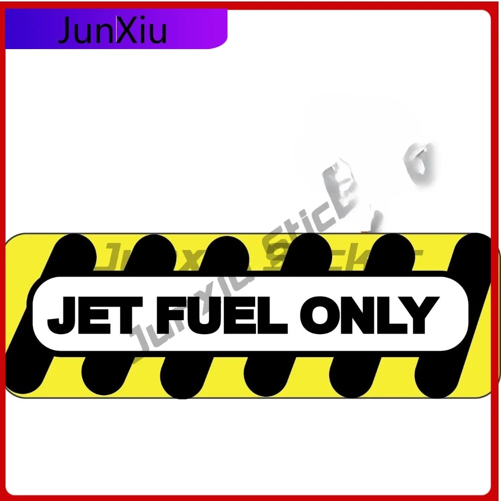 

Jet Fuel Only Yellow/Black Safety Diesel Fuel Decal Sticker Made in America p138