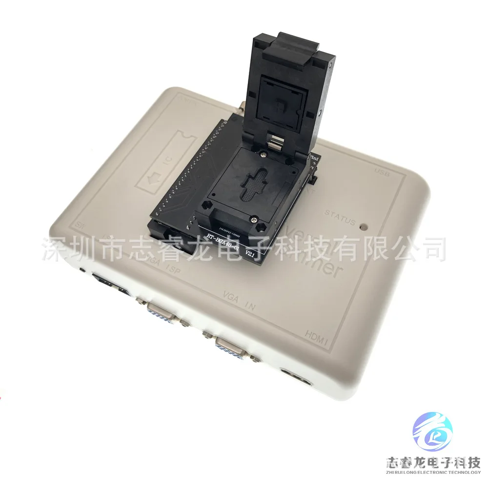 BGA48 package set-top box commonly used MX29GL640 S29GL064N and other models NOR offline read and write socket