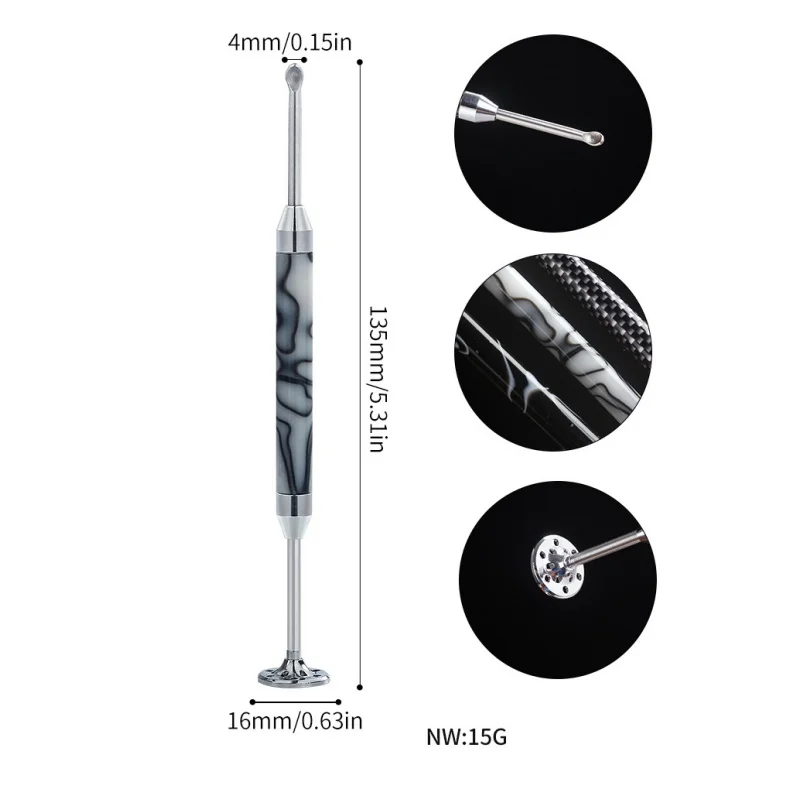 Pipe accessories, ear spoon, manual grass pressing, special anti flame and combustion assisting cleaning tool