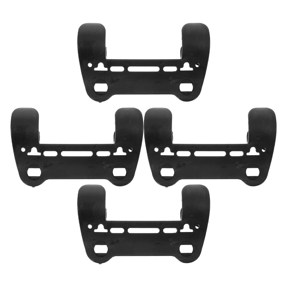 

4pcs Bicycle Pump Holder Plastic Frame Mount For Road Mountain Bikes Clip-On Storage Bracket Secure Fit Easy Install Cycling