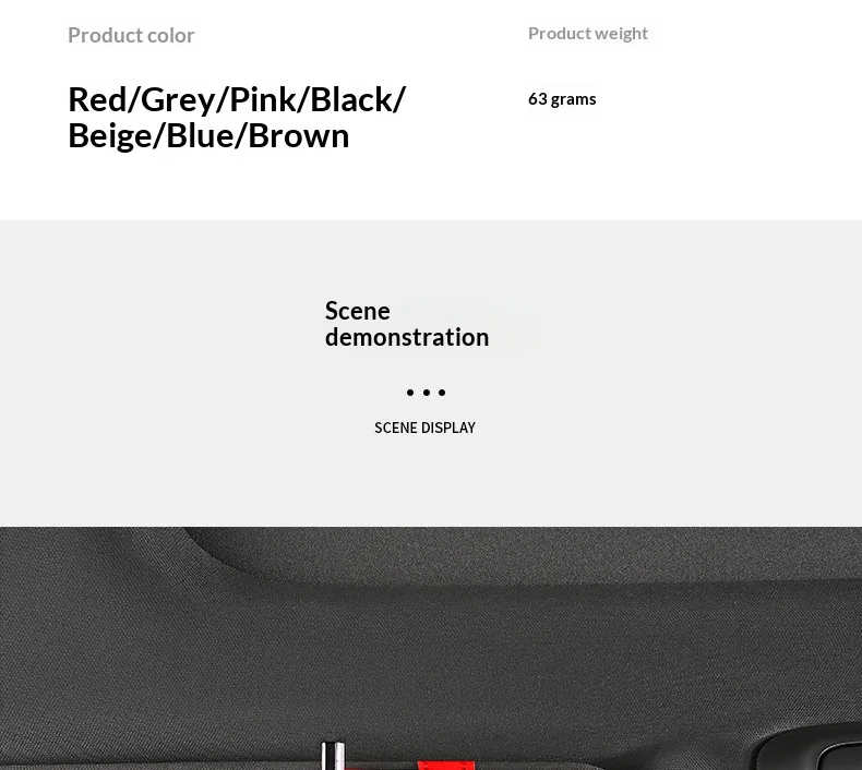 Auto-Sonnenblenden-Organizer Multifunktionaler Auto-Brillenhalter Karten-ID-Ticket-Clip Auto-Innenraum-Aufbewahrungstasche Neuer Nützlicher Auto-Zubehör – Detail 23