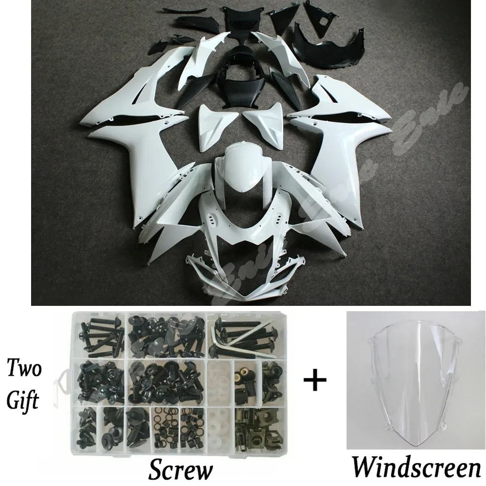 

Unpainted Injection Body Work Race Fairing Set Kit For Suzuki GSXR600/750 2011 2012 2013 K11