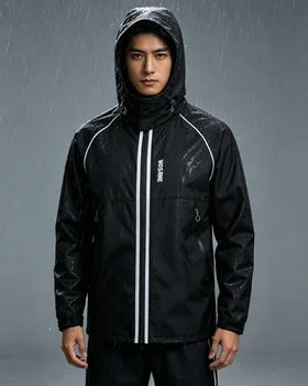 WOSAWE Motorcycle Raincoat Suit Split Motorcycle Rider Raincoat Motocross Rain Pants Reflective Waterproof Hooded Jacket Unisex 6 WOSAWE Motorcycle Raincoat Suit Split Motorcycle Rider Raincoat Motocross Rain Pants Reflective Waterproof Hooded Jacket Unisex 6