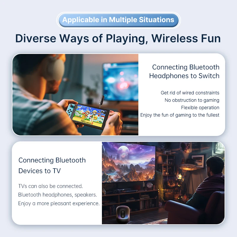 Bluetooth 5.3オーディオ受信機と送信機,ステレオミュージックドングル,TV用ワイヤレスアダプター,PC,カーキット,通話,3.5 AUX, TFジャック