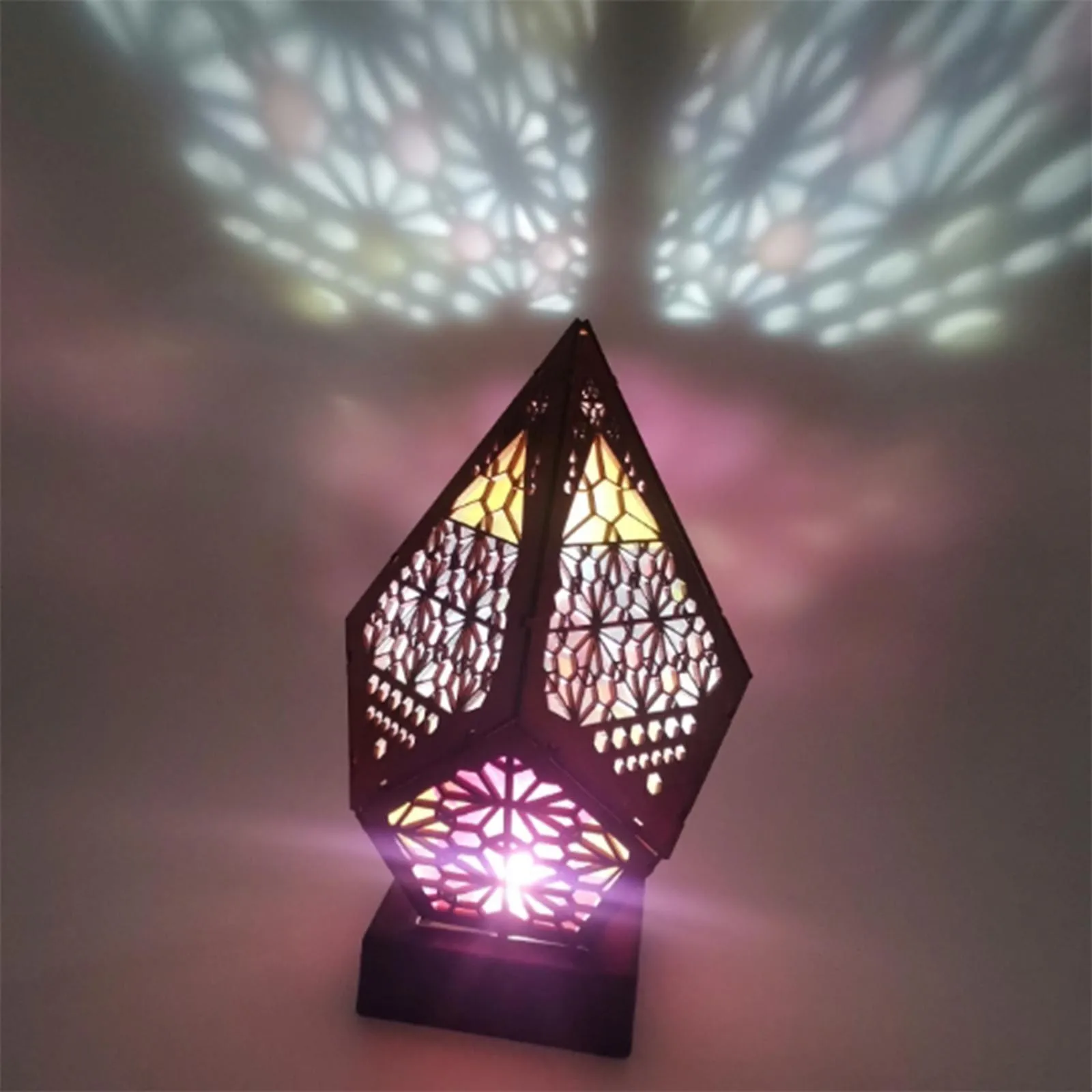 Colours Bohemian Star Projection Large Floor Light Bedroom Home Décor Cool Party Stuff