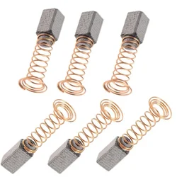 6*Drill Carbon Brush Electric Grinder Replacement Carbon Brushes Rotary Tool Part For D3000 Electric Motor Power Tools