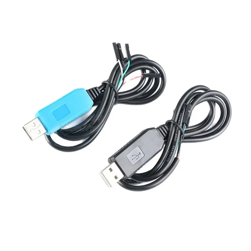 1เมตรสายแปรง PL2303HX/PL2303TA USB COM USB To TTL สาย5V ดาวน์โหลด Line