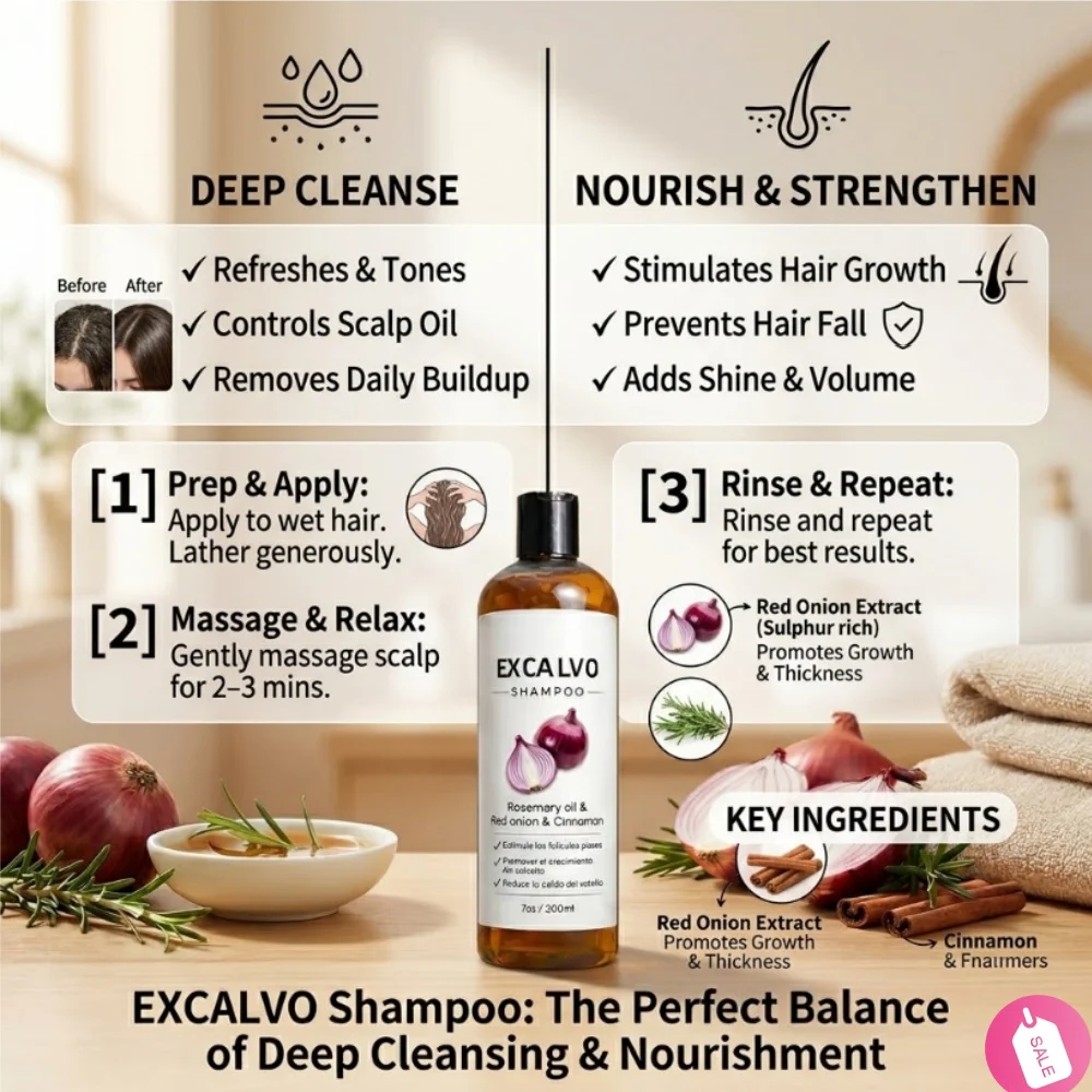 Nourishing Hair Shampoo 200ml | Deep Cleanse Anti-Dandruff Scalp Treatment | Repair Damaged Hair & Smooth Frizz Hair Care view 4
