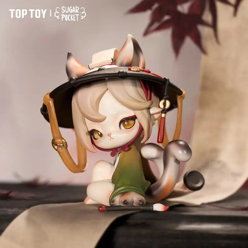 TOPTOY NINIMO Seasonal Whisperin The Clouds Serie Blindbox-Puppe Überraschungstüte Original Modellspielzeug Anime-Figur Desktop-Dekoration