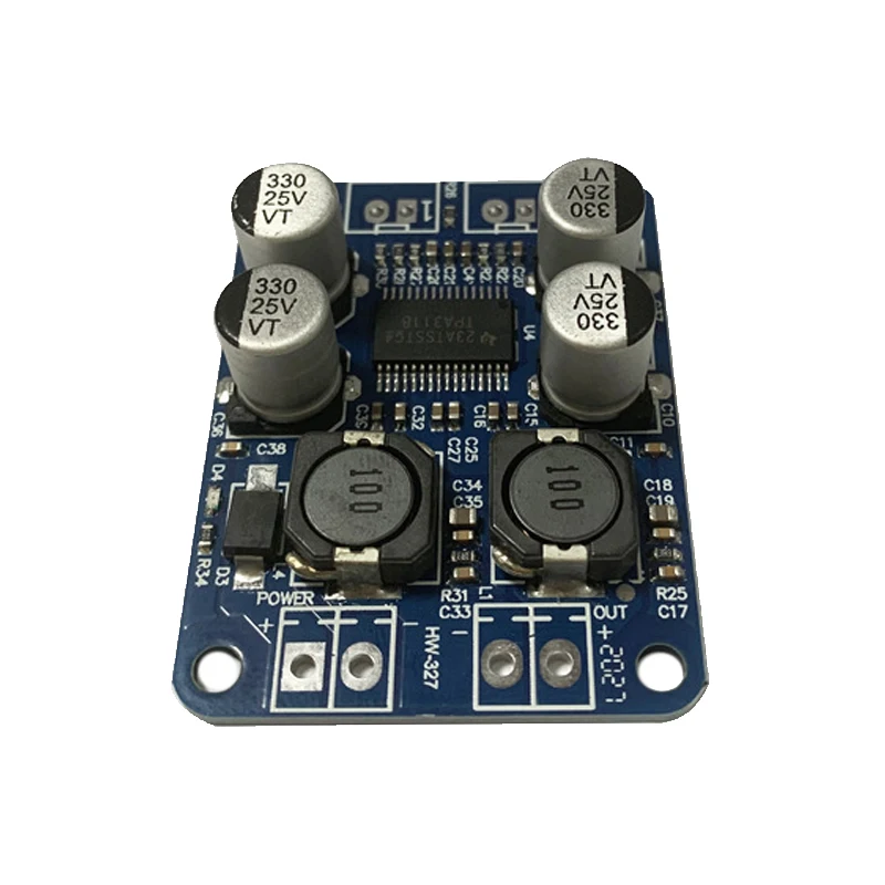 TPA3118 60W 32Pin Chip Original DC 12V-24V Mono Digital Audio Power Amplifier Board Amp Module