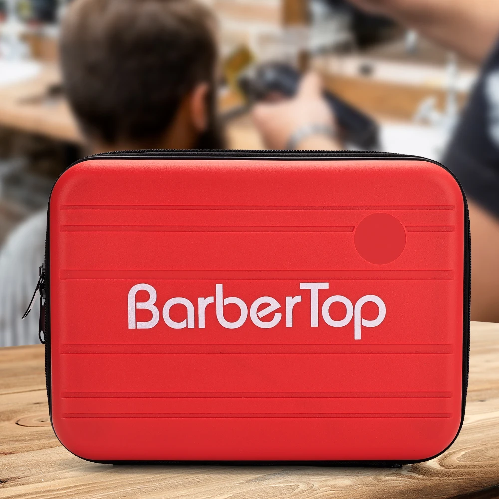 Shockproof Waterproof Barber Scissors Travel Case - Large Capacity Organizer for Hairdressing Shears, Combs, Clippers & Tools image 5