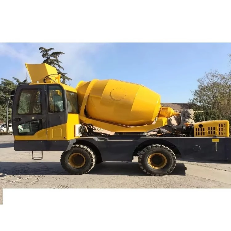 Self Loading Concrete Mixer with Pump,high Efficiency Feed Mixer,concrete Mixer Vehicle for Sale