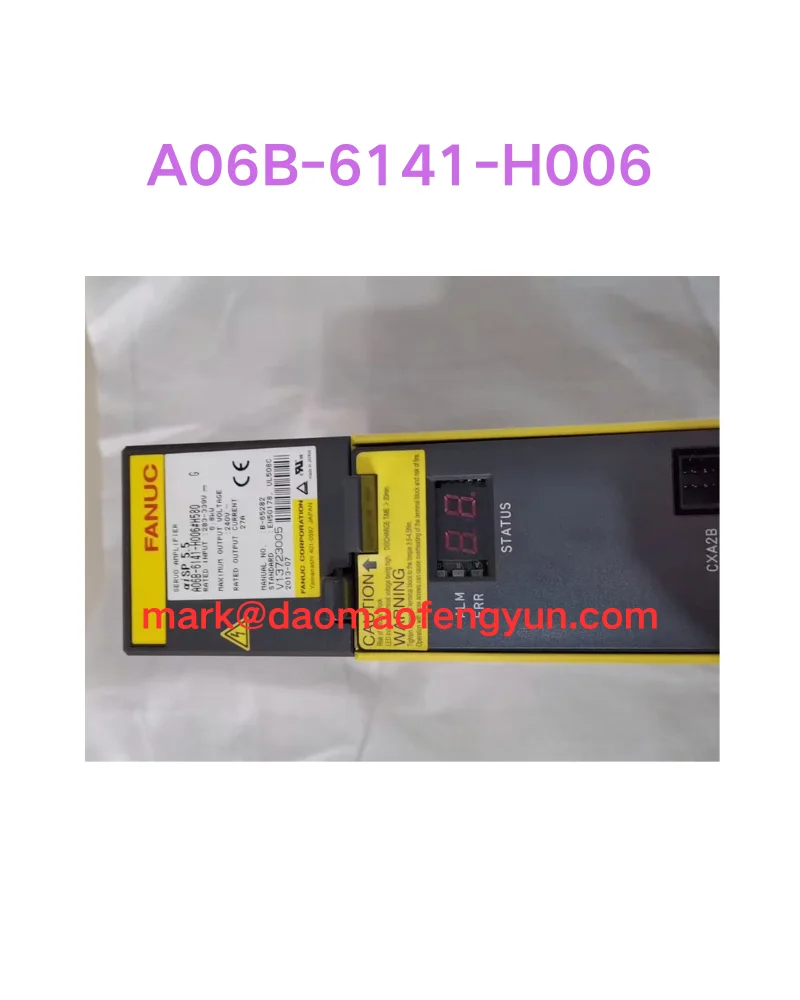 A06B-6141-H006 Used servo drive test ok