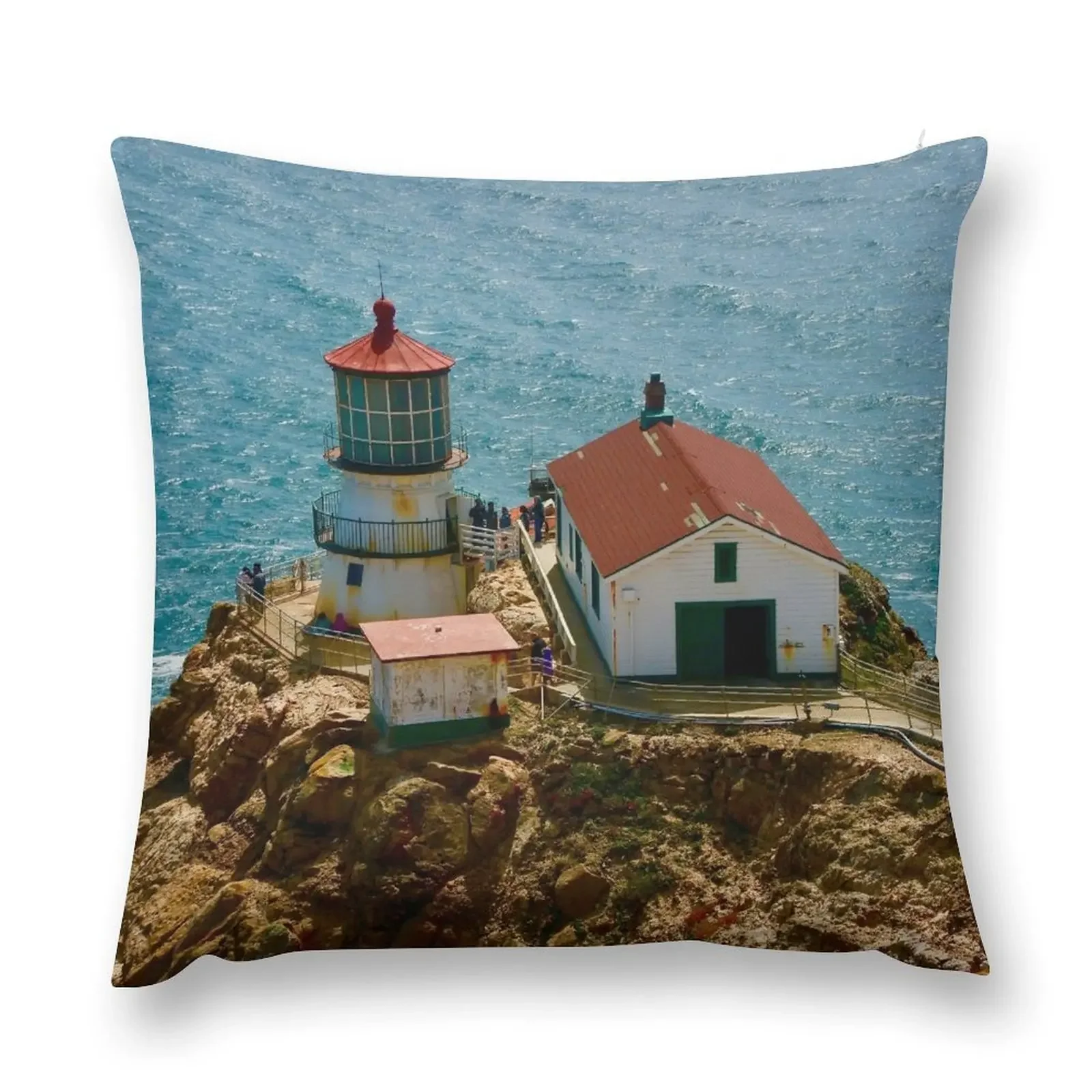 

Point Reyes Lighthouse Throw Pillow Sofa Pillow Cover Pillowcases Cushion Covers Sofa christmas cushions covers pillow