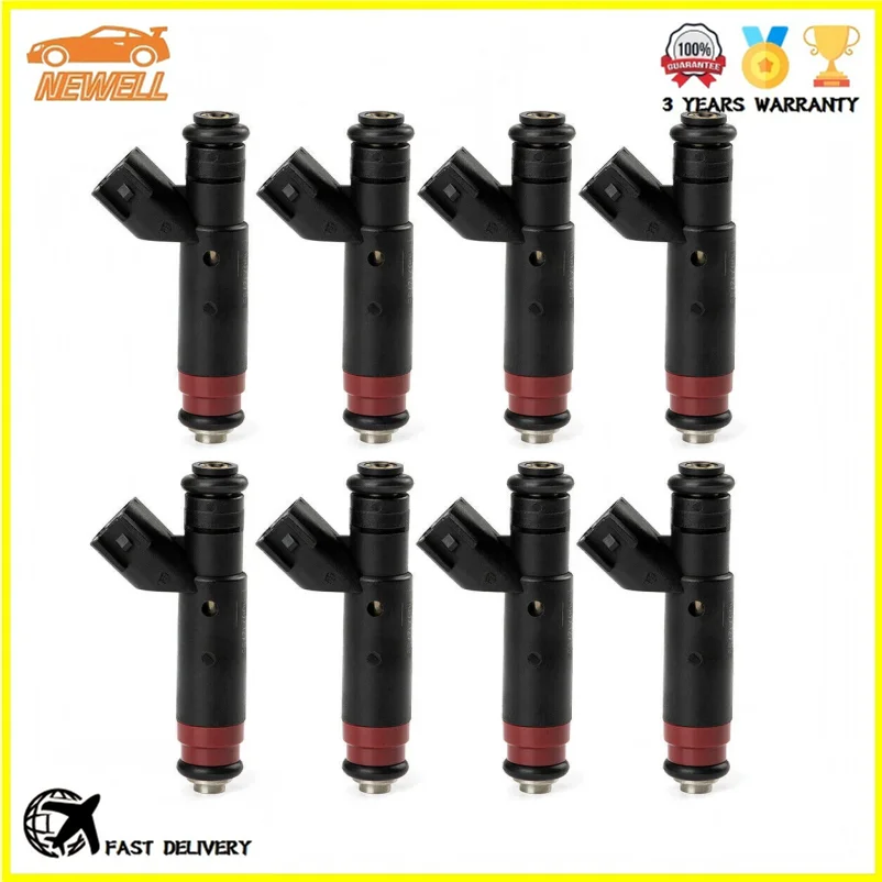 

8 шт. 53032704AA впрыск топлива для Jeep Commander Grand Cherokee Dodge Durango RAM 1500 Dakota 4,7 2001-2007