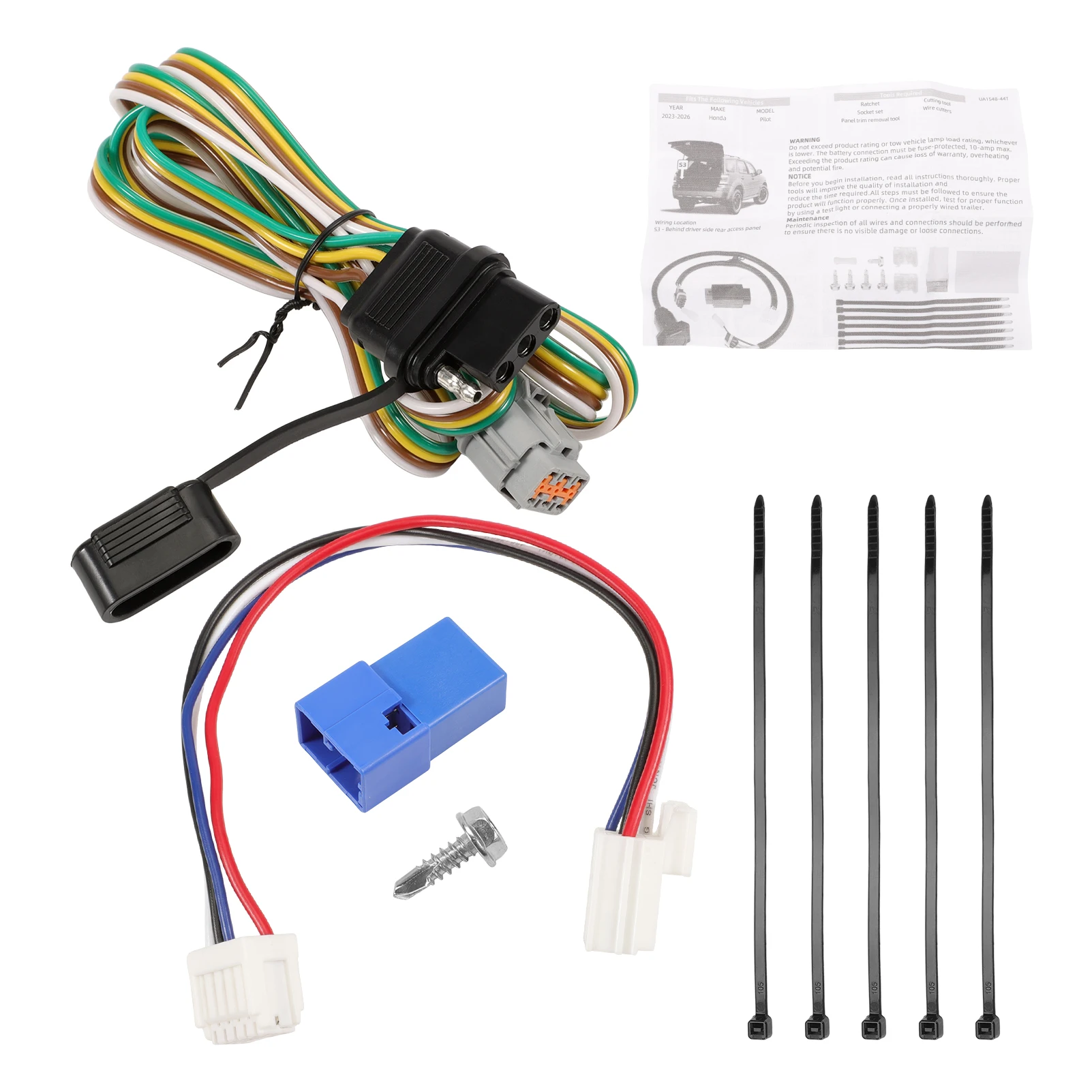 

4-контактный жгут проводов прицепа 56520 ДЛЯ выбора Nissan Pathfinder Infiniti QX60