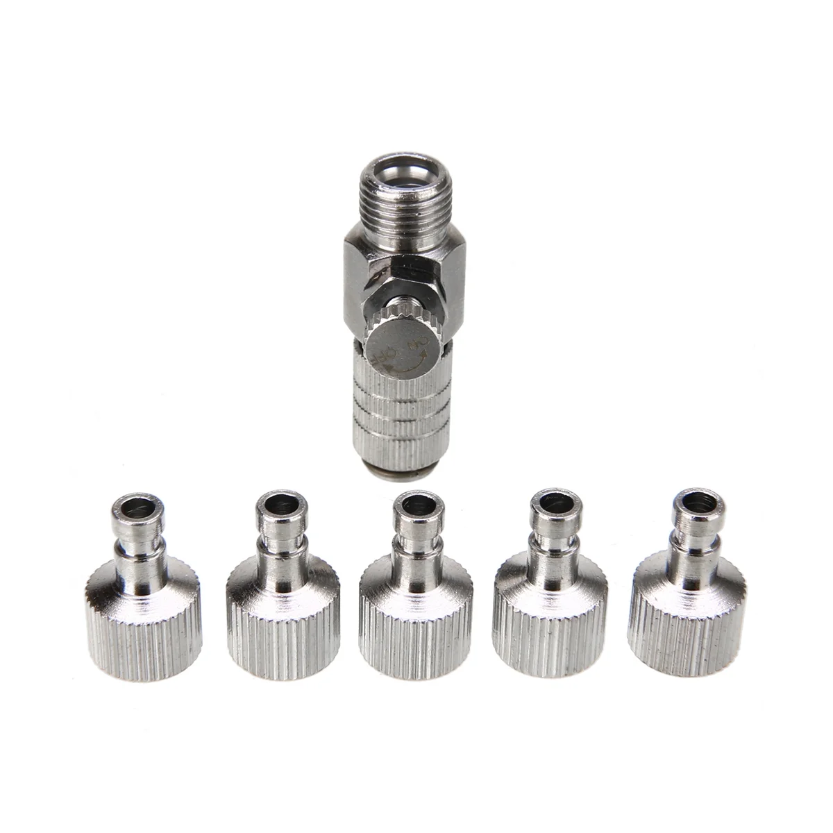 Durable Airbrush Quick Release Coupling Disconnect Connector Adapter Standard 1/8 Inch Plug Fitting