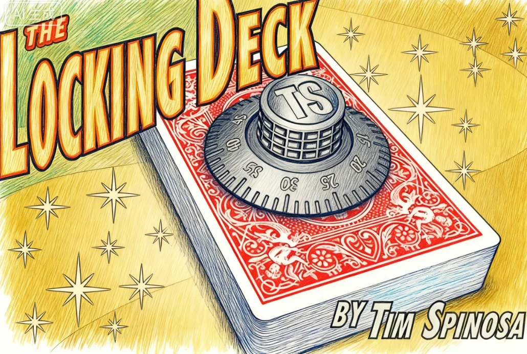 The Locking Deck مع تعليمات عبر الإنترنت - خدعة سحرية للبطاقات للاستخدام المهني في الشوارع والدعائم الساحرة #1