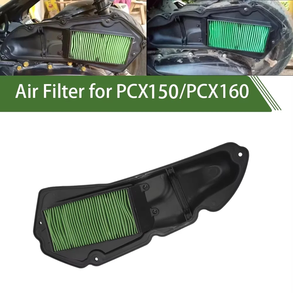 Suitable For Honda PCX150/160 high flow air filter motorcycle modification intake air filter