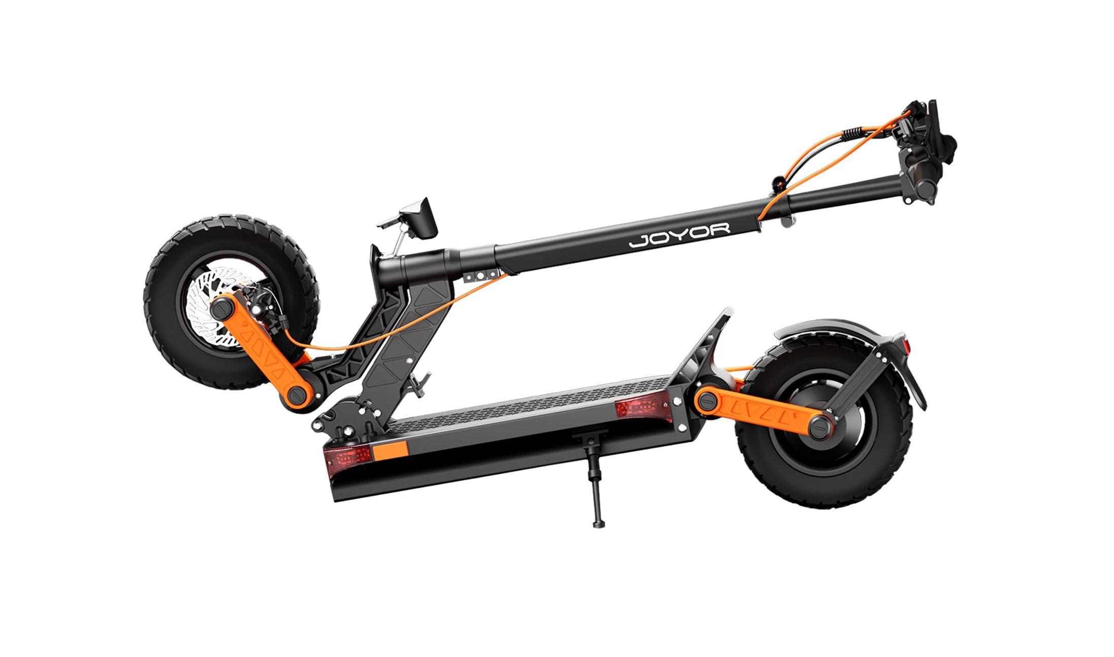 JOYOR S5-Z faltbarer E-Scooter für Erwachsene, 600 W Motor, 48 V, 13 Ah Batterie, 25 km/h Geschwindigkeit, 55 km Reichweite, 10 Zoll Reifen, Elektroroller – Detail 2