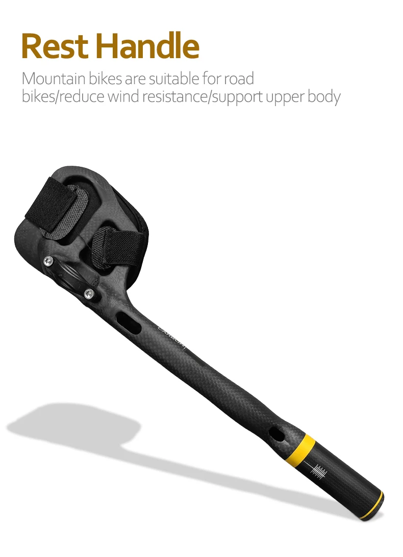 Volle Carbon Faser Straße Fahrrad Lenker Autobahn Rest Setzen Lenker Aero Carbon TT Fahrrad Griff Bars Probe TT Bar 3K Matte – Detail 3
