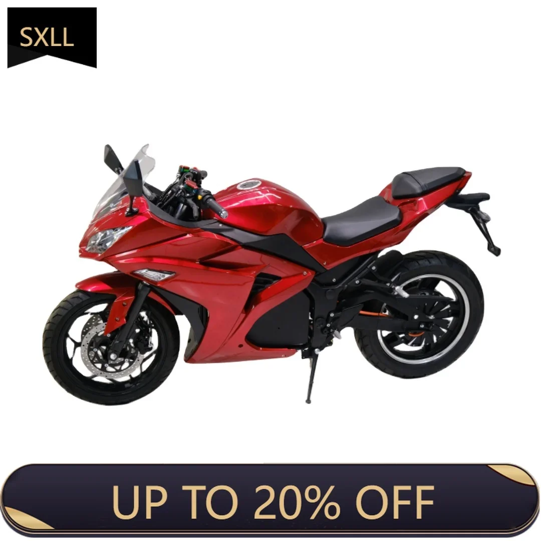 SXLL EEC COC Adult Electric Motorcycle Racing Motorcycle 3000W 72v Car Road Legal Lithium Battery