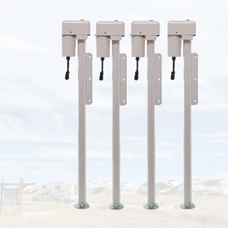 رائجة البيع أربعة في واحد مقبس RV كهربائي للقوافل والمعسكر المهنية الصلب البناء خدمة أجزاء الجسم على المدى الطويل