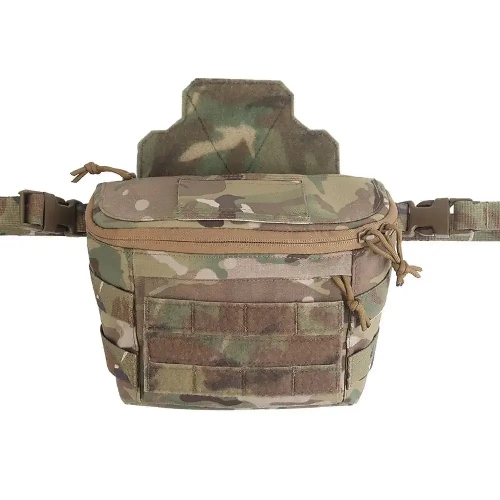 

Тактическая поясная сумка для ПК в стиле SF с ремнем, удобная пряжка, богатый пространство для переноски пластин, жилета, нагрудника