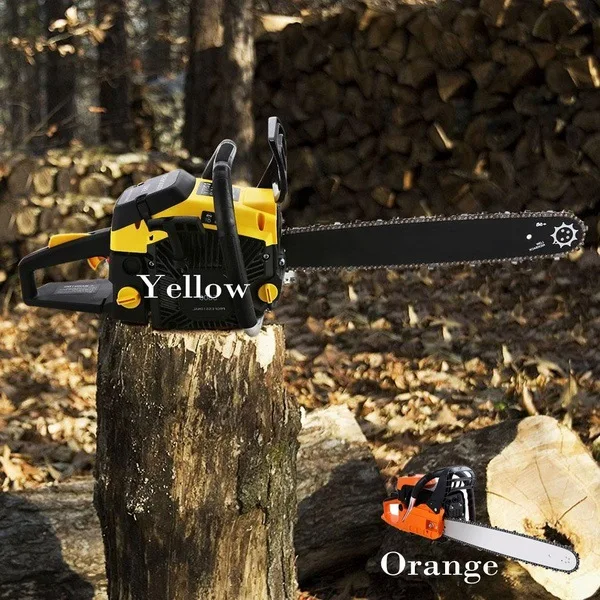 58cc Chain Saw Gasoline Powerful Woodworking Chainsaw Gasoline Chain Saw CS5800