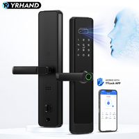 YRHAND Ttlock App 3D Face Recognition Digital Door Camera Fingerprint cerradura inteligente Electronic Smart Door Lock For Home