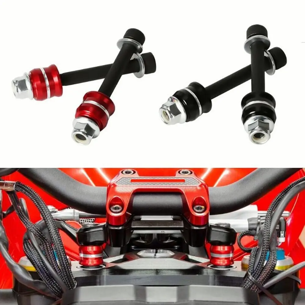 Handlebar Spacers Raise Riser Adapter For DUCATI MONSTER 795 796 797 936 937 PLUS US 800 821 DARK BRASIL USA THAILAND STRIPES