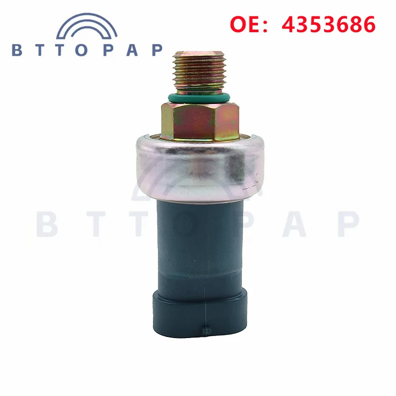 4353686 Oil Pressure Sensor For Hitachi EX60-5 EX100-5 EX120-5 EX200-5 EX220-5 Models Excavator Accessories