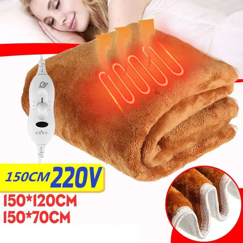 Thicker Electric Blanket Heater Security Electric Heating Blanket Warm Electric Mattress Thermostat Heating Blanket Winter