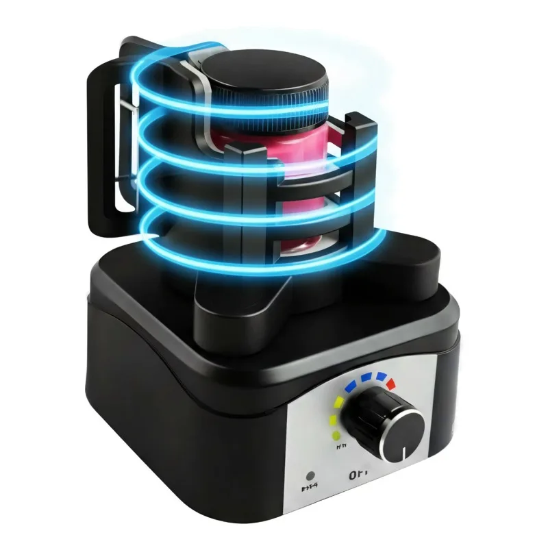 Vertical Vortex Mixer, Automatic Start-Stop Shaking Machine for Nail Polish & Pigment, Powerful Vortex Shaker