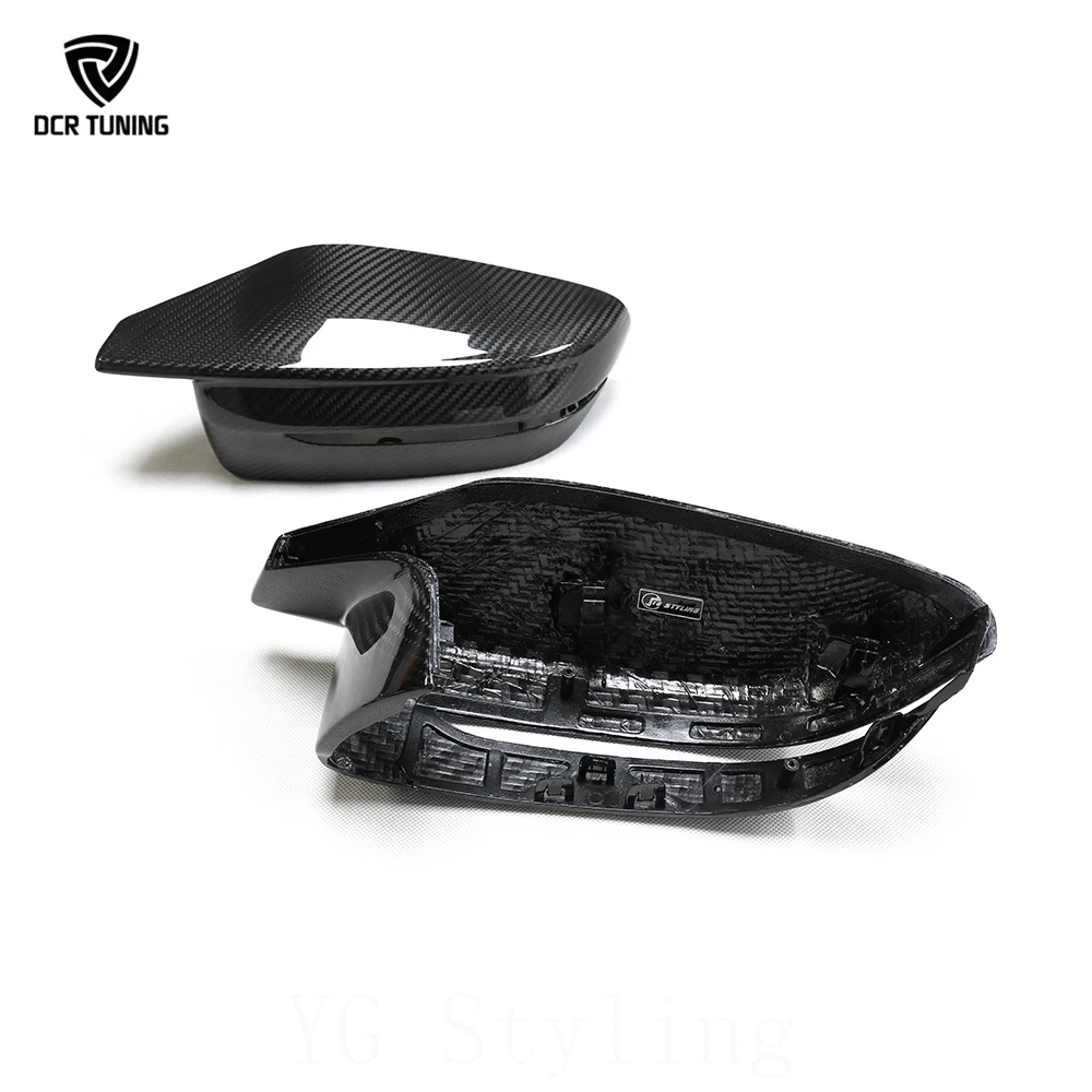 

LHD G80 Dry Carbon Fiber Mirror Cover Replacement for BMW G87 G80 G82 G83 G42 G26 M2 M3 M4 M240I M440I 2021-2024