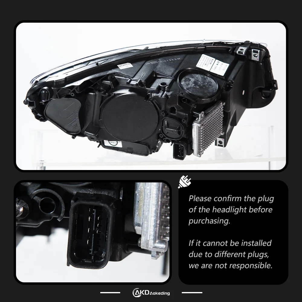 AKD Car Styling for BMW F07 5 Series GT 5GT LED Angel eye Headlight DRL Hid Head Lamp Bi Xenon Beam Automotive Accessories