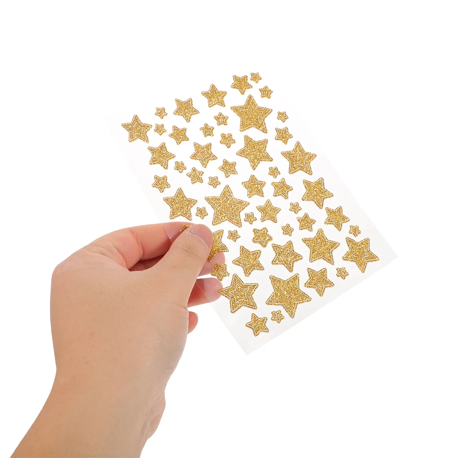 

10 листов блестящих наклеек-звездочек, самоклеящиеся декоративные наклейки-поощрения для детей, для учебных таблиц, пакетов с подарками, для учителей