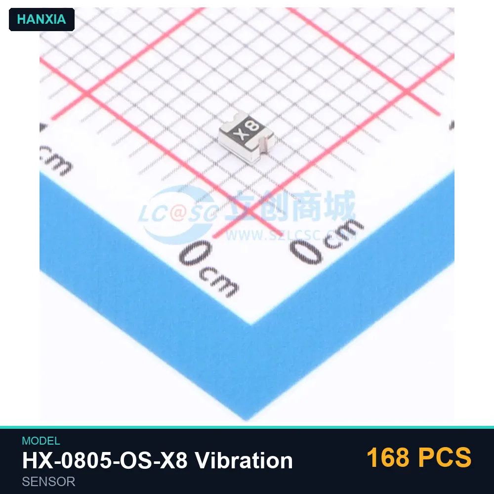 168 PCS hanxia HX-0805-OS-X8 Vibration Sensor
